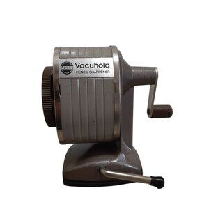 Apsco Vacuhold Pencil Sharpener 6 Multi Sizes Holes Standard to Giant Manual